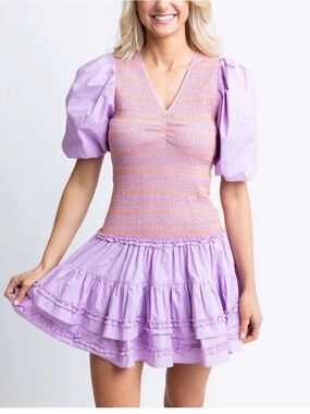 Boutique Karlie Women’s Junior Girl Dress Purple Size Large NWT, ACU, TCU